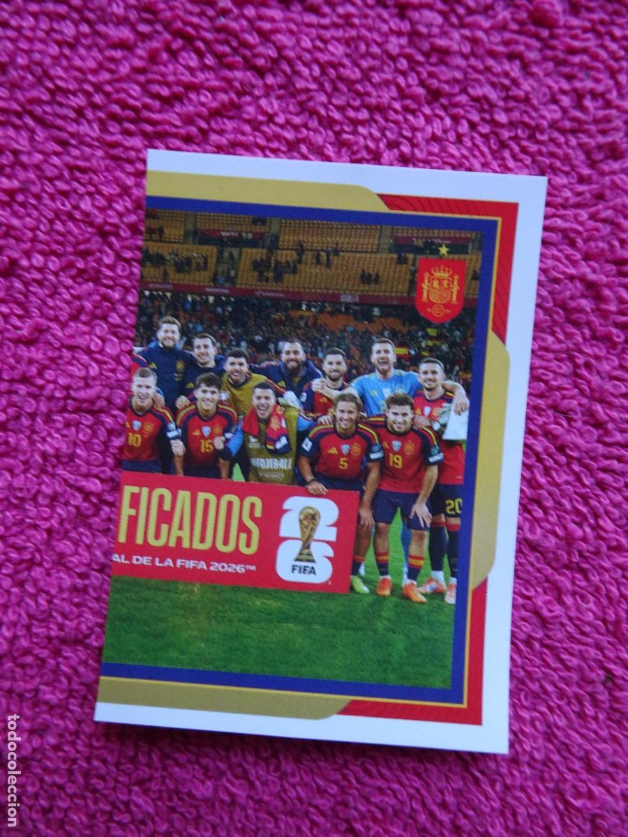 Coleccionismo cromos antiguos: espa&ntilde;a 2026 3 plantilla selecci&oacute;n espa&ntilde;ola panini carrefour family