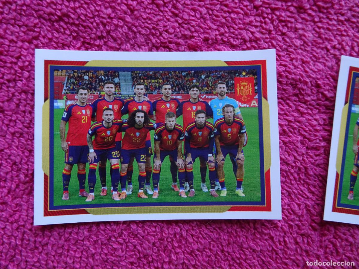 Coleccionismo cromos antiguos: espa&ntilde;a 2026 4 equipo selecci&oacute;n espa&ntilde;ola panini carrefour family
