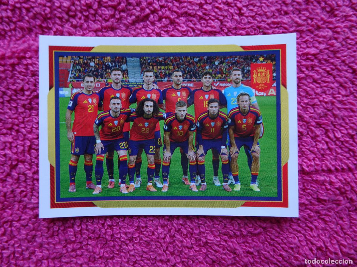 Coleccionismo cromos antiguos: espa&ntilde;a 2026 4 equipo selecci&oacute;n espa&ntilde;ola panini carrefour family