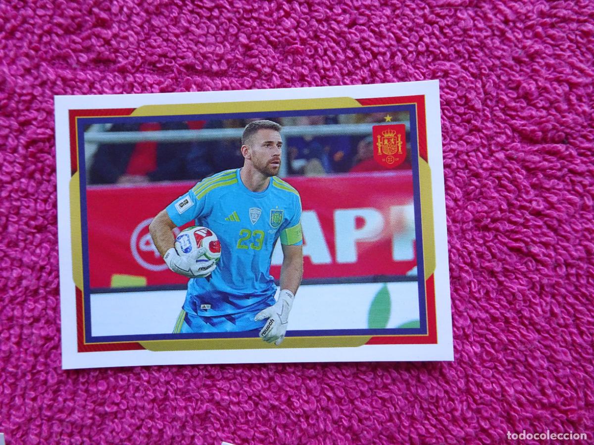 Coleccionismo cromos antiguos: espa&ntilde;a 2026 6 unai sim&oacute;n selecci&oacute;n espa&ntilde;ola panini carrefour family