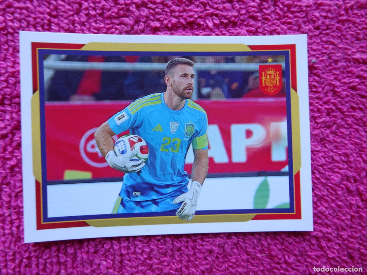 Coleccionismo cromos antiguos: espa&ntilde;a 2026 6 unai sim&oacute;n selecci&oacute;n espa&ntilde;ola panini carrefour family