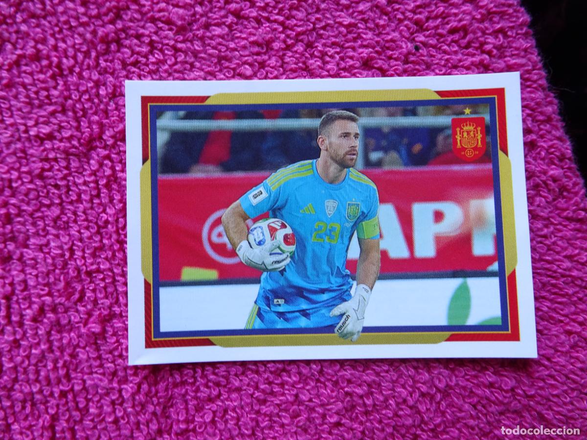 Coleccionismo cromos antiguos: espa&ntilde;a 2026 6 unai sim&oacute;n selecci&oacute;n espa&ntilde;ola panini carrefour family