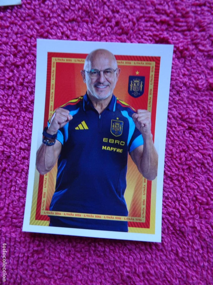 Coleccionismo cromos antiguos: espa&ntilde;a 2026 7 de la fuente selecci&oacute;n espa&ntilde;ola panini carrefour family
