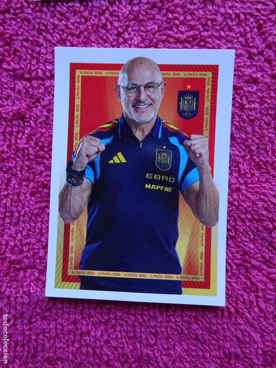 Coleccionismo cromos antiguos: espa&ntilde;a 2026 7 de la fuente selecci&oacute;n espa&ntilde;ola panini carrefour family