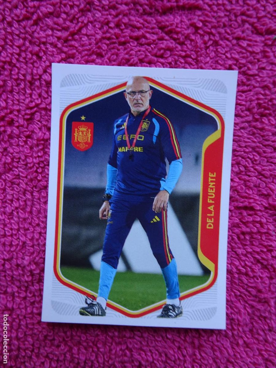 Coleccionismo cromos antiguos: espa&ntilde;a 2026 8 de la fuente selecci&oacute;n espa&ntilde;ola panini carrefour family
