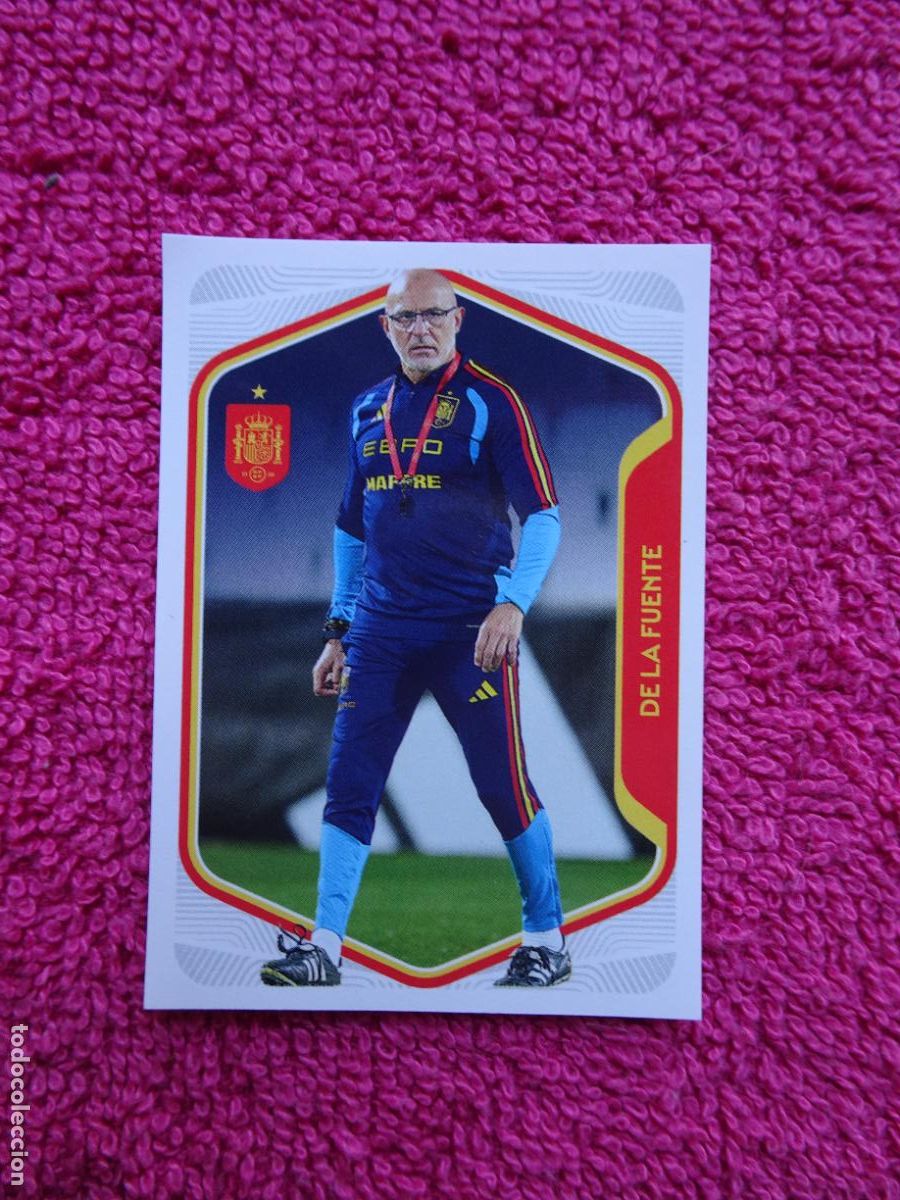Coleccionismo cromos antiguos: espa&ntilde;a 2026 8 de la fuente selecci&oacute;n espa&ntilde;ola panini carrefour family
