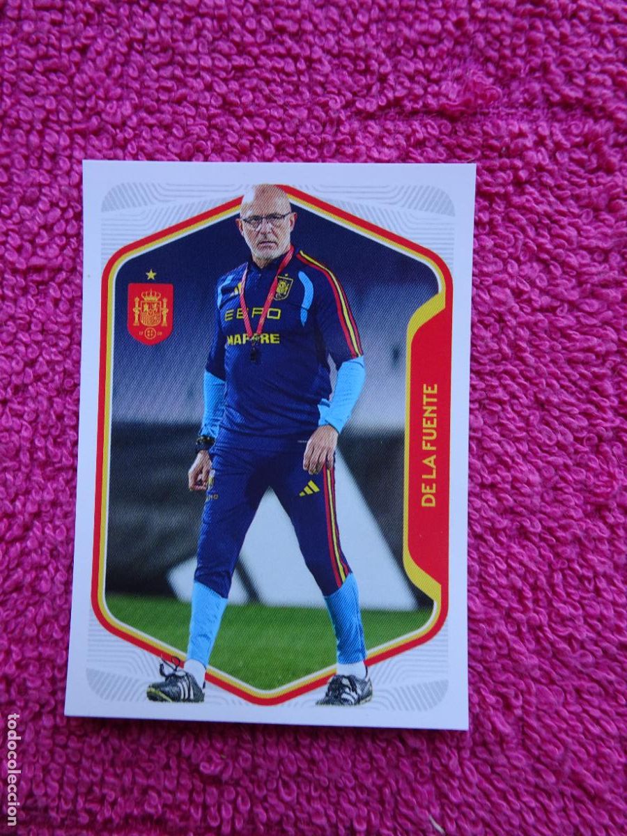 Coleccionismo cromos antiguos: espa&ntilde;a 2026 8 de la fuente selecci&oacute;n espa&ntilde;ola panini carrefour family