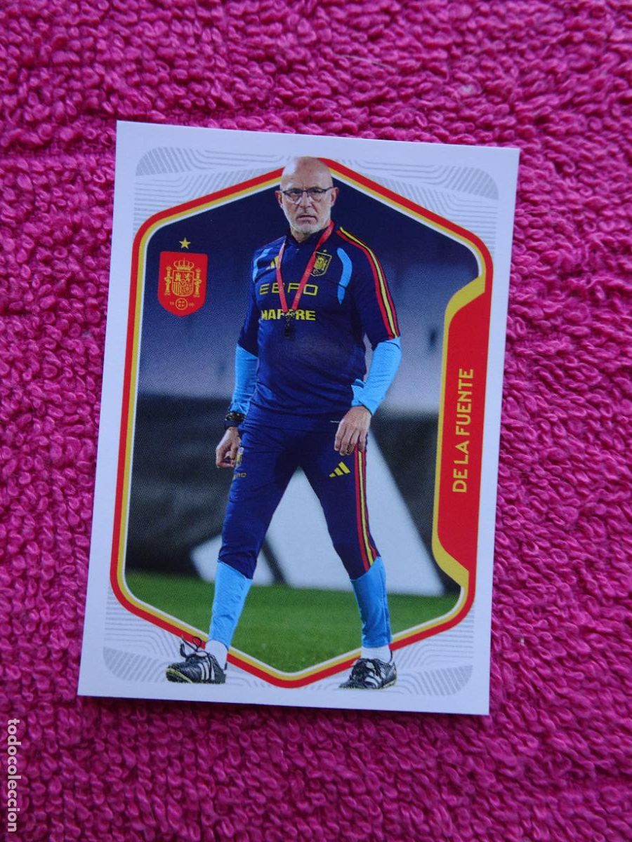 Coleccionismo cromos antiguos: espa&ntilde;a 2026 8 de la fuente selecci&oacute;n espa&ntilde;ola panini carrefour family