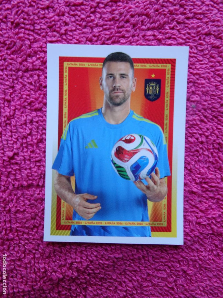 Coleccionismo cromos antiguos: espa&ntilde;a 2026 9 unai sim&oacute;n selecci&oacute;n espa&ntilde;ola panini carrefour family