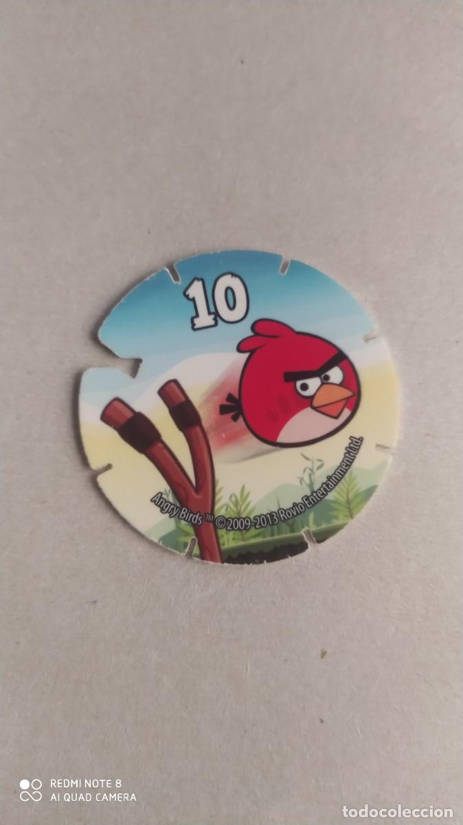 Coleccionismo cromos antiguos: TAZOS 10 ANGRY BIRDS 2013 , F