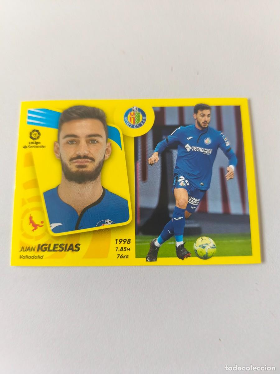 Coleccionismo cromos antiguos: LIGA ESTE PANINI 2021 2022 21 22 JUAN IGLESIAS GETAFE 7B TPBCA