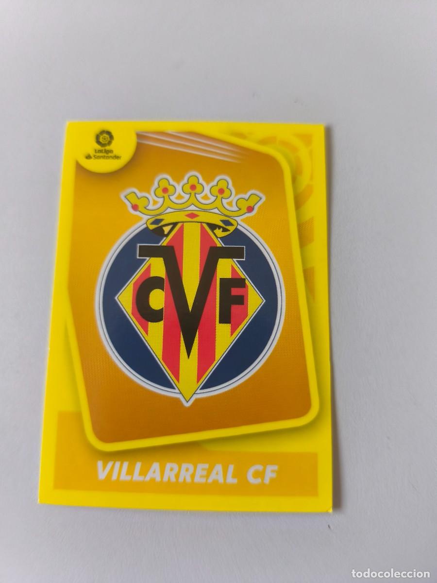 Coleccionismo cromos antiguos: LIGA ESTE PANINI 2021 2022 21 22 ESCUDO VILLARREAL 1 TPBCA