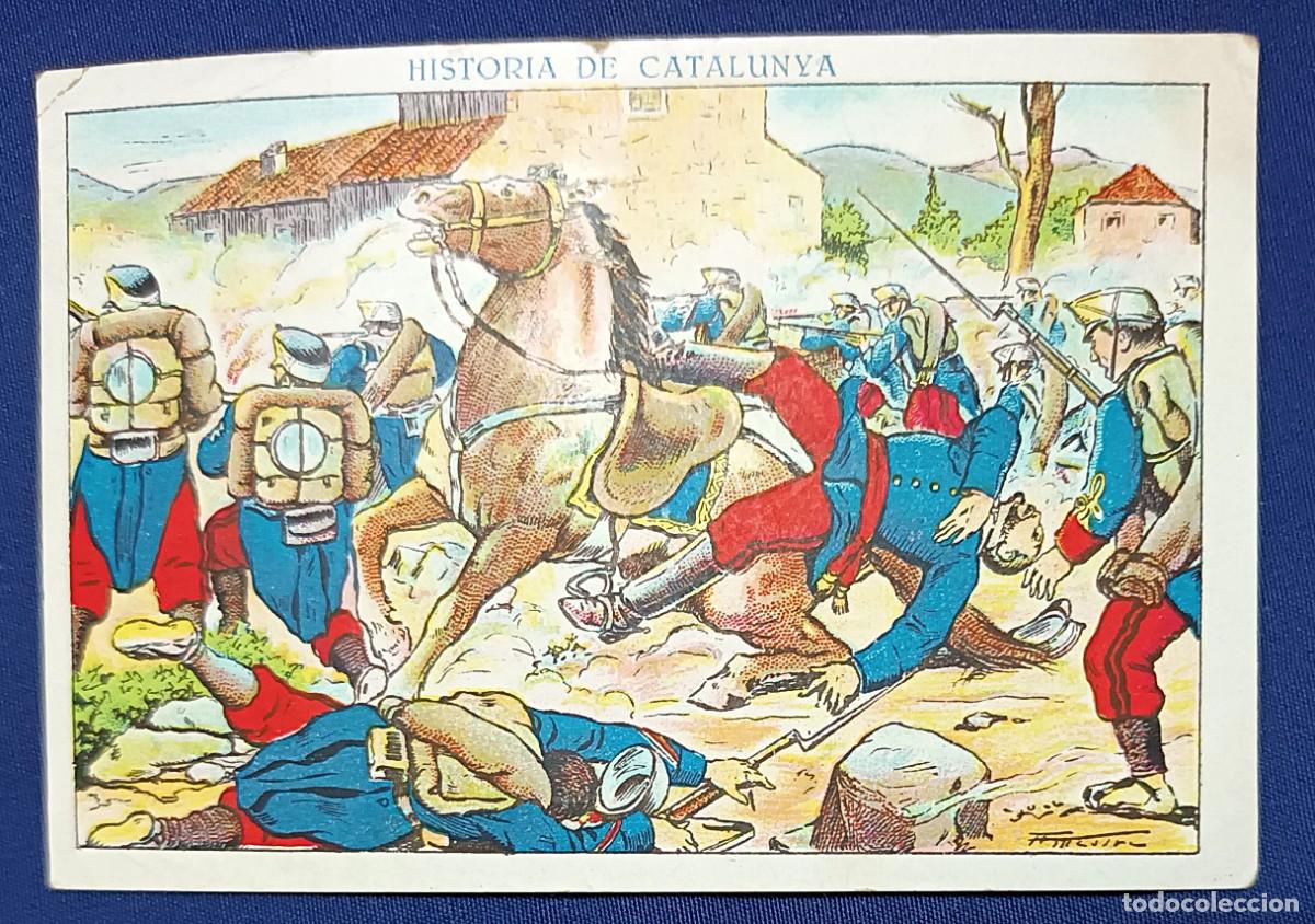 Colecionismo Cromos antigos: CROMO HISTORIA DE CATALUNYA N&ordm; 108.XOCOLATA JUNCOSA