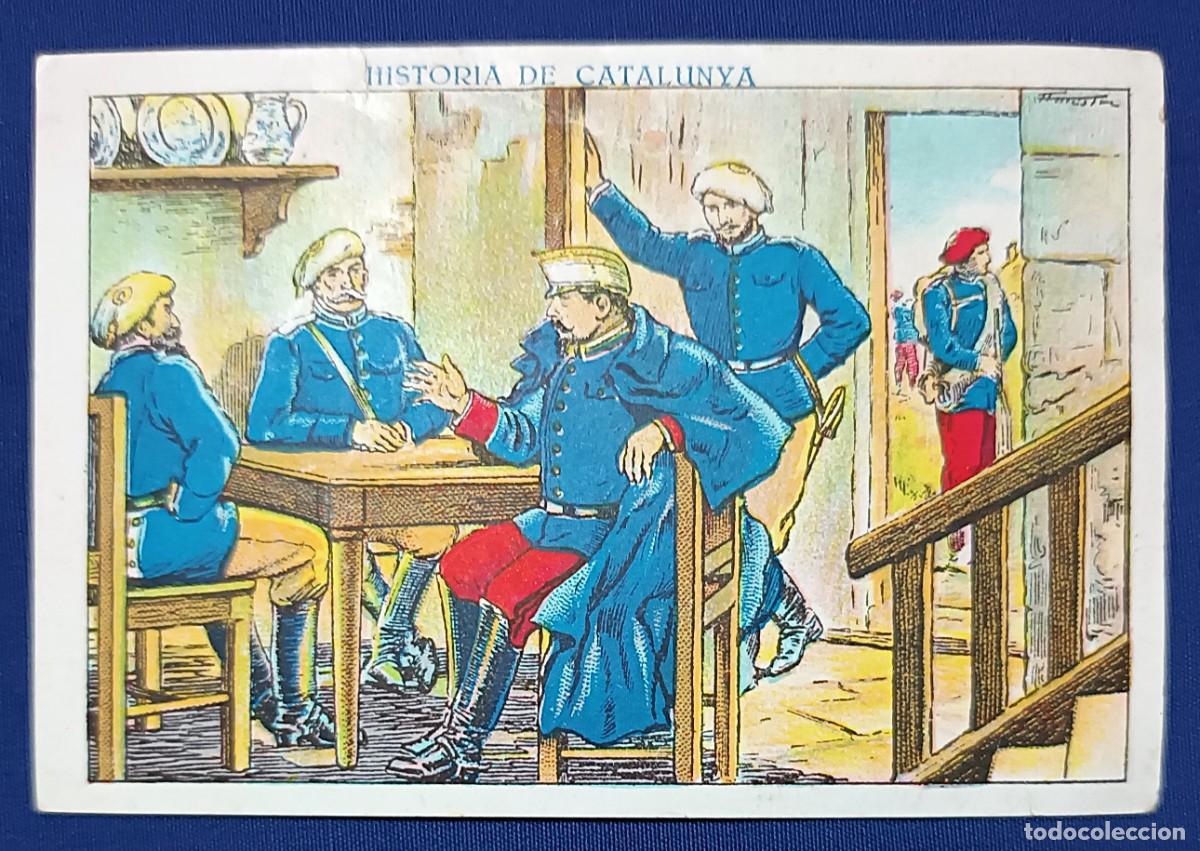 Sammeln alte Sammelbilder: CROMO HISTORIA DE CATALUNYA N&ordm; 109.XOCOLATA JUNCOSA