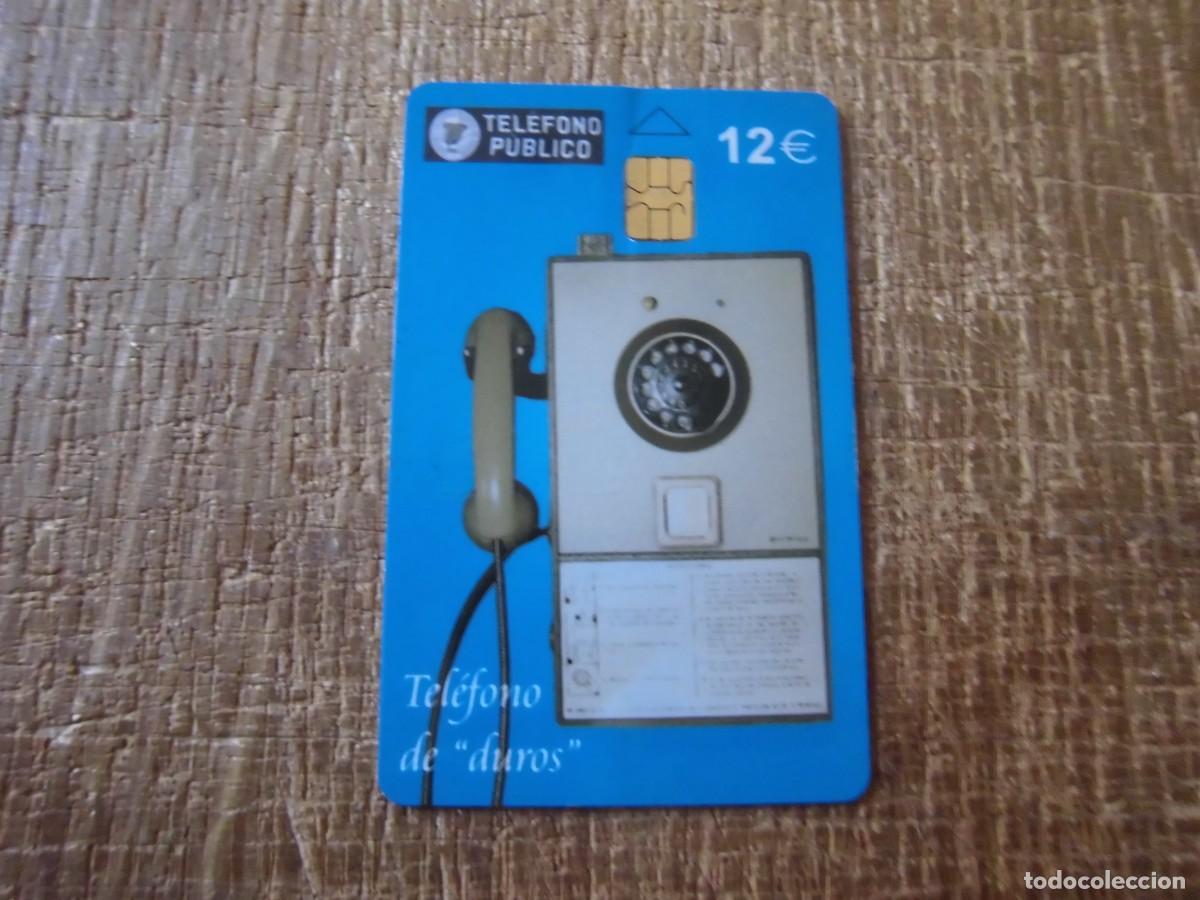 Colecionismo Cromos antigos: TARJETA TELEF&Oacute;NICA TEL&Eacute;FONO P&Uacute;BLICO 12 EUROS