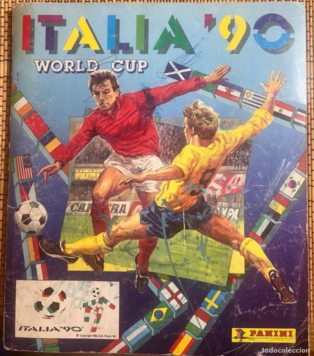 Coleccionismo cromos antiguos: Colecci&oacute;n cromos Mundial Italia 90