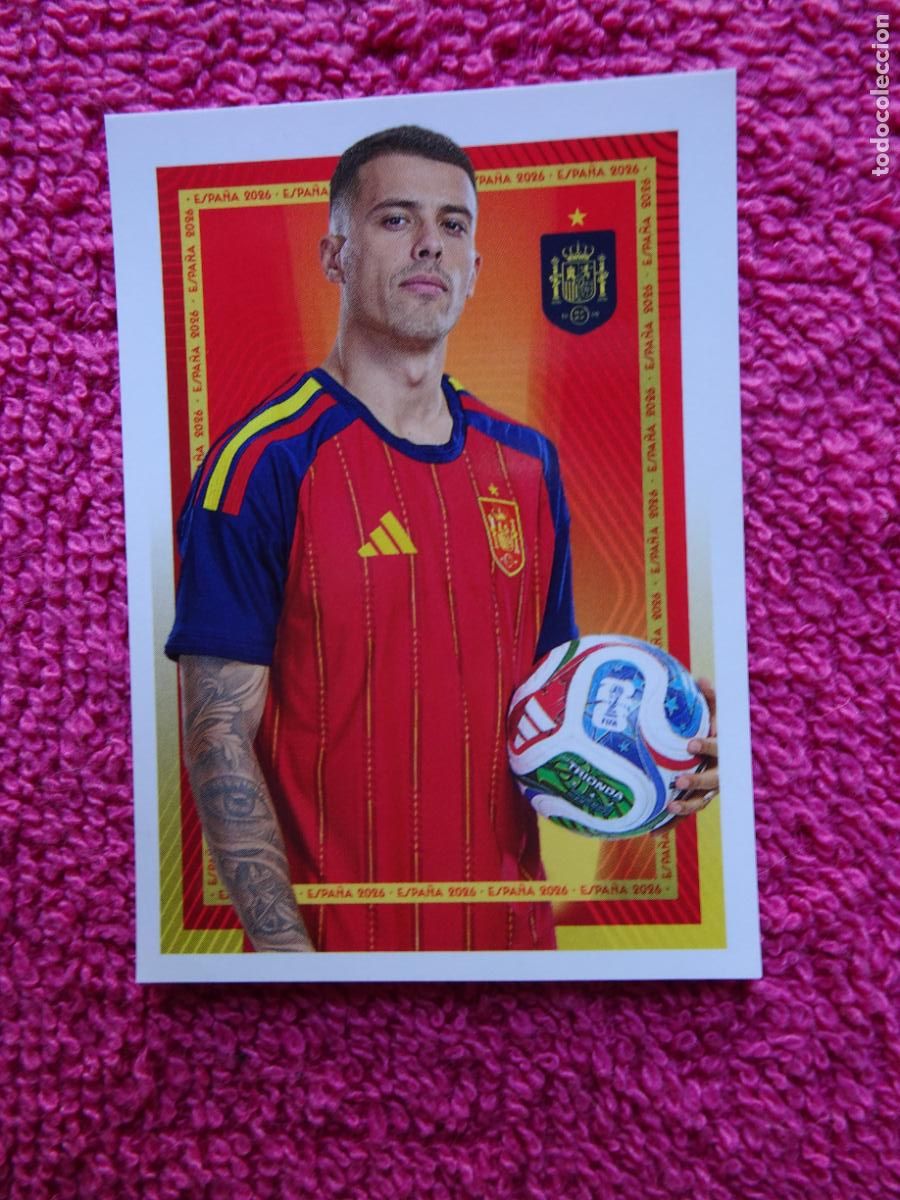 Coleccionismo cromos antiguos: espa&ntilde;a 2026 13 pedro porro selecci&oacute;n espa&ntilde;ola panini carrefour family