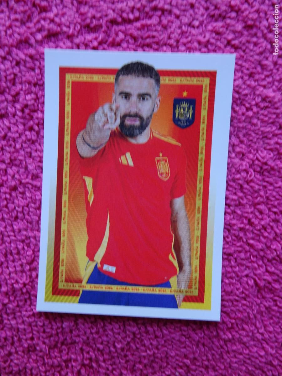 Coleccionismo cromos antiguos: espa&ntilde;a 2026 15 carvajal selecci&oacute;n espa&ntilde;ola panini carrefour family