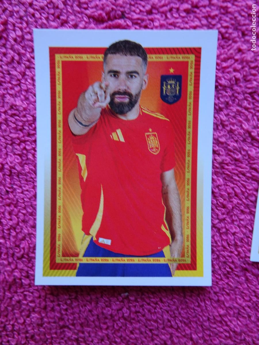 Coleccionismo cromos antiguos: espa&ntilde;a 2026 15 carvajal selecci&oacute;n espa&ntilde;ola panini carrefour family