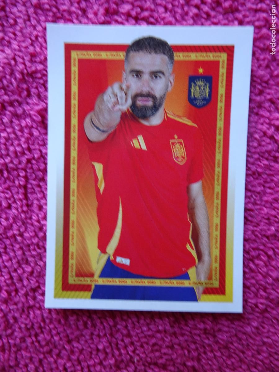 Coleccionismo cromos antiguos: espa&ntilde;a 2026 15 carvajal selecci&oacute;n espa&ntilde;ola panini carrefour family
