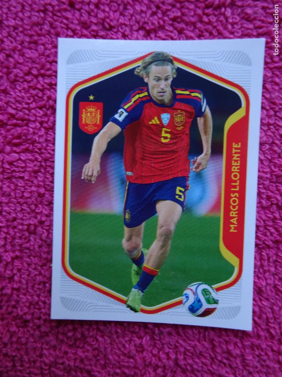 Coleccionismo cromos antiguos: espa&ntilde;a 2026 17 marcos llorente selecci&oacute;n espa&ntilde;ola panini carrefour family