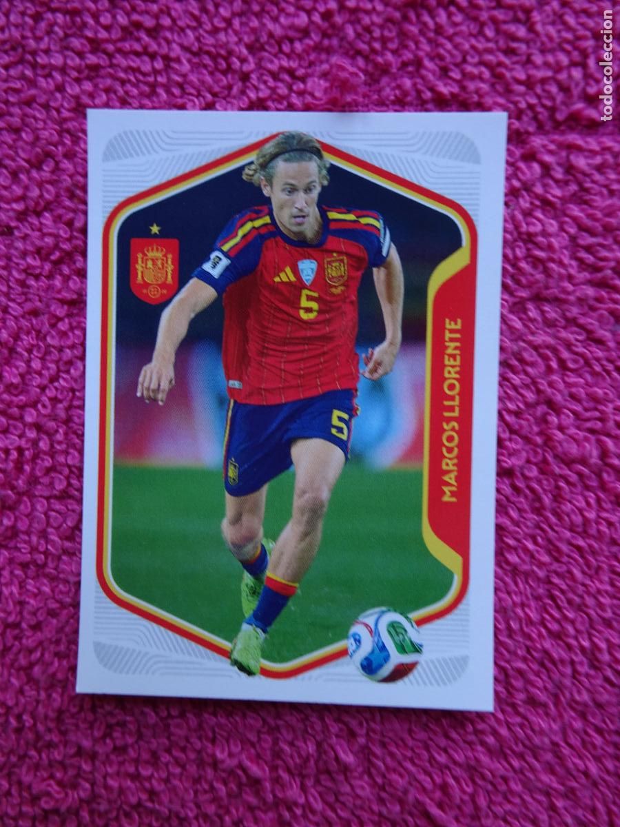 Coleccionismo cromos antiguos: espa&ntilde;a 2026 17 marcos llorente selecci&oacute;n espa&ntilde;ola panini carrefour family
