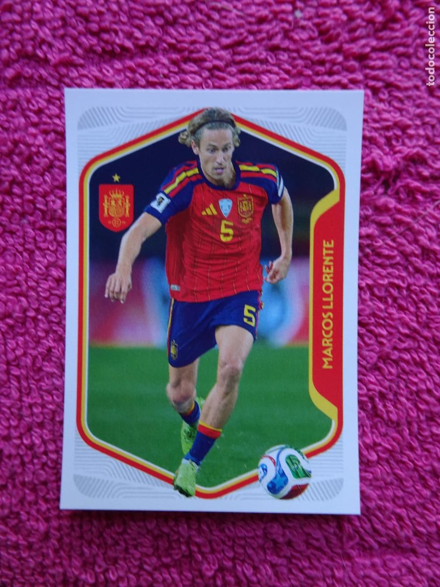 Coleccionismo cromos antiguos: espa&ntilde;a 2026 17 marcos llorente selecci&oacute;n espa&ntilde;ola panini carrefour family