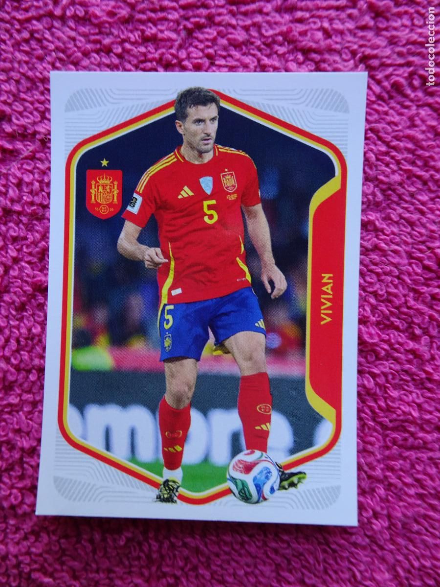 Coleccionismo cromos antiguos: espa&ntilde;a 2026 18 vivian selecci&oacute;n espa&ntilde;ola panini carrefour family