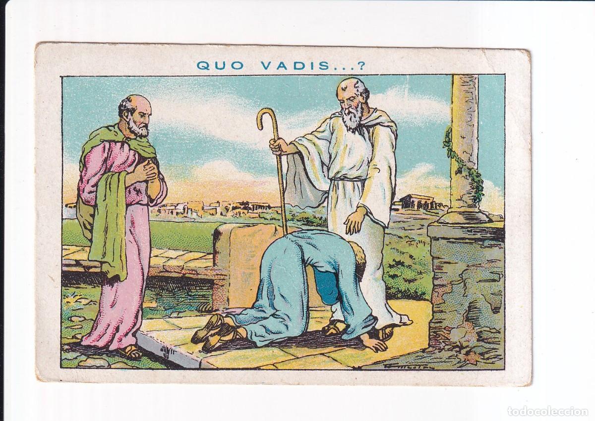 Coleccionismo cromos antiguos: QUO VADIS ...? : NUMERO 15 .- CHOCOLATES AMATLLER