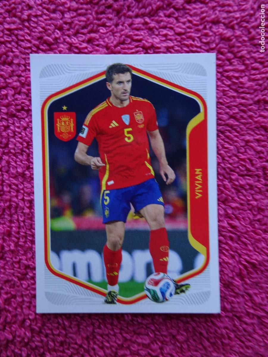 Coleccionismo cromos antiguos: espa&ntilde;a 2026 18 vivian selecci&oacute;n espa&ntilde;ola panini carrefour family
