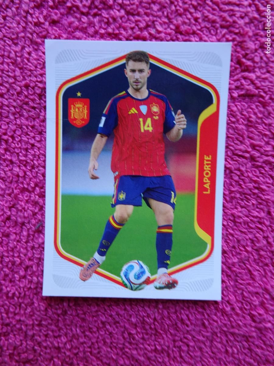 Coleccionismo cromos antiguos: espa&ntilde;a 2026 20 laporte selecci&oacute;n espa&ntilde;ola panini carrefour family