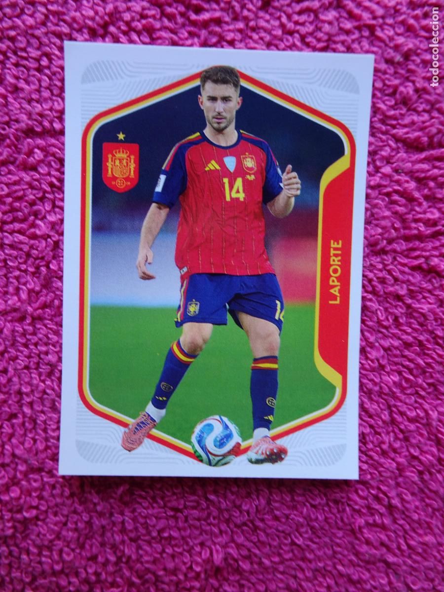 Coleccionismo cromos antiguos: espa&ntilde;a 2026 20 laporte selecci&oacute;n espa&ntilde;ola panini carrefour family