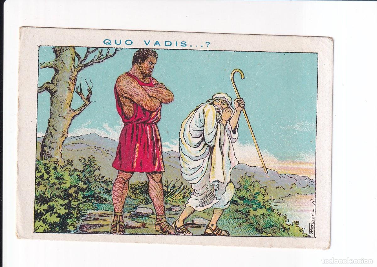 Coleccionismo cromos antiguos: QUO VADIS ...? : NUMERO 14 .- CHOCOLATES AMATLLER