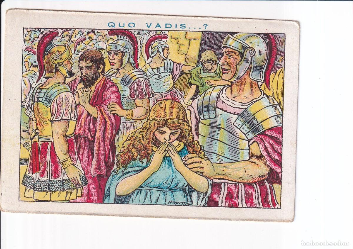 Coleccionismo cromos antiguos: QUO VADIS ...? : NUMERO 30 .- CHOCOLATES AMATLLER