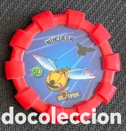 Coleccionismo cromos antiguos: 74 NINJASK Tazo boinx pokemon