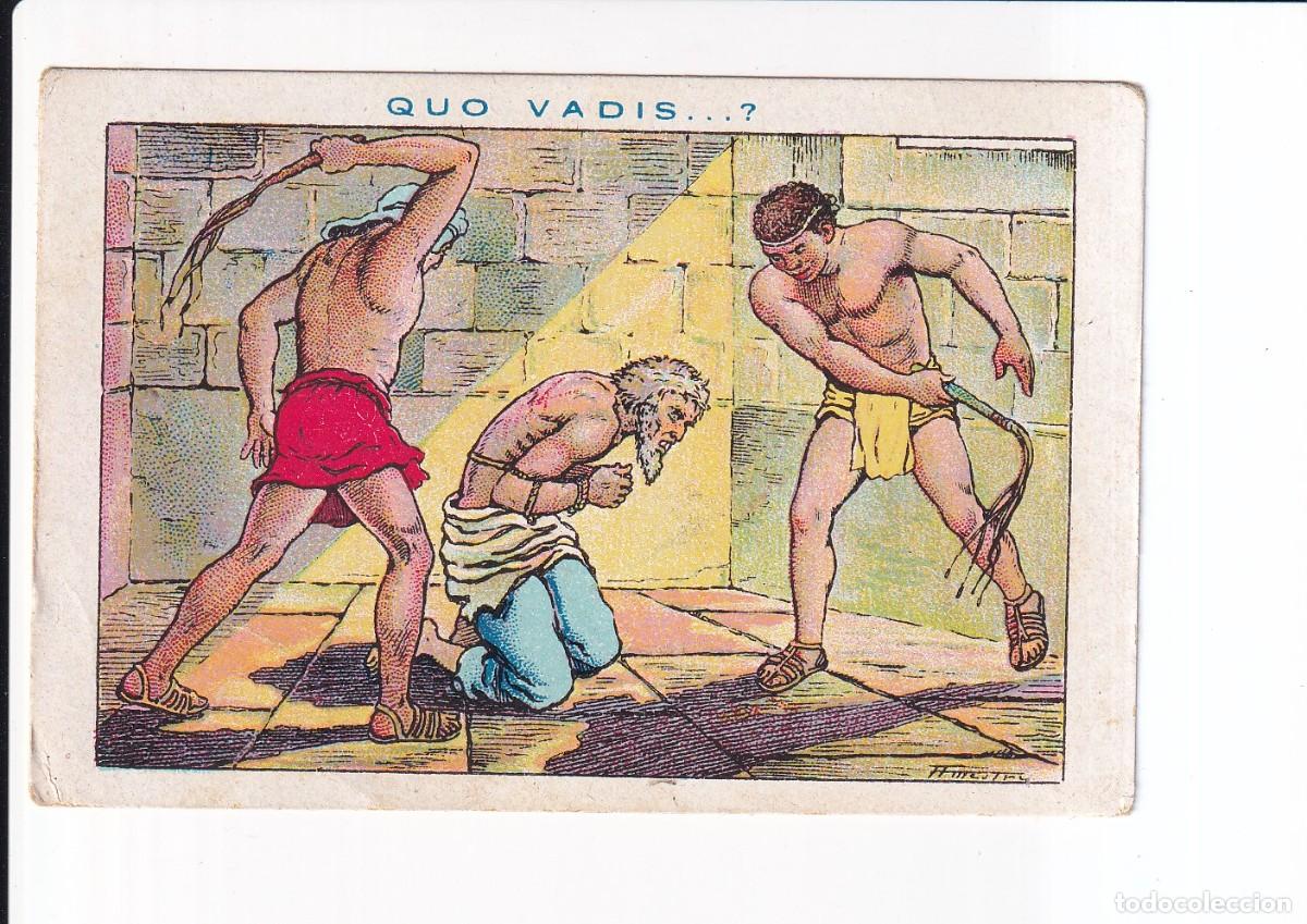 Coleccionismo cromos antiguos: QUO VADIS ...? : NUMERO 19 .- CHOCOLATES AMATLLER