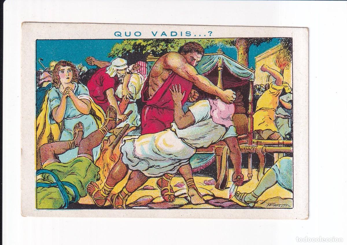 Coleccionismo cromos antiguos: QUO VADIS ...? : NUMERO 8 .- CHOCOLATES AMATLLER