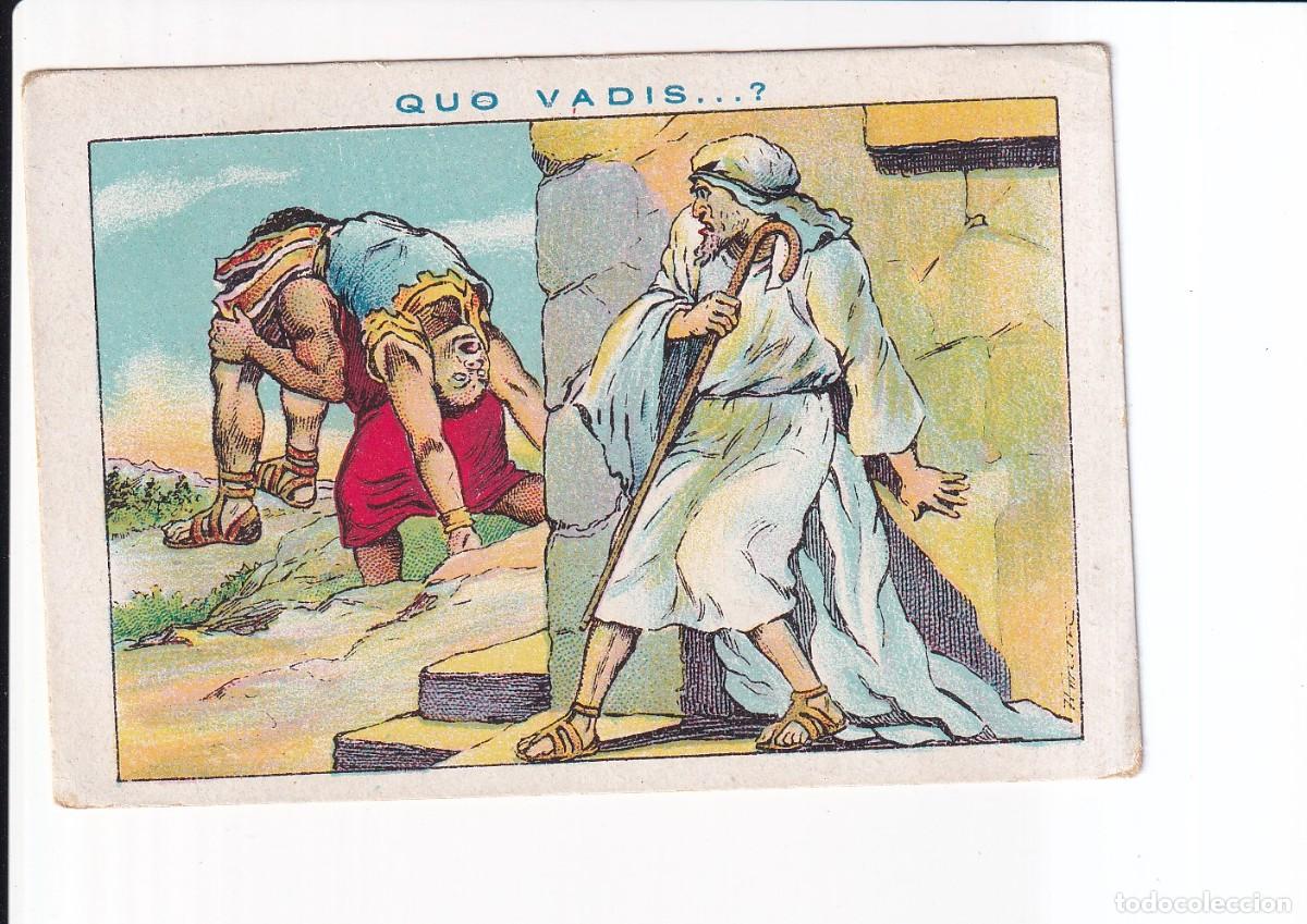 Coleccionismo cromos antiguos: QUO VADIS ...? : NUMERO 12 .- CHOCOLATES AMATLLER