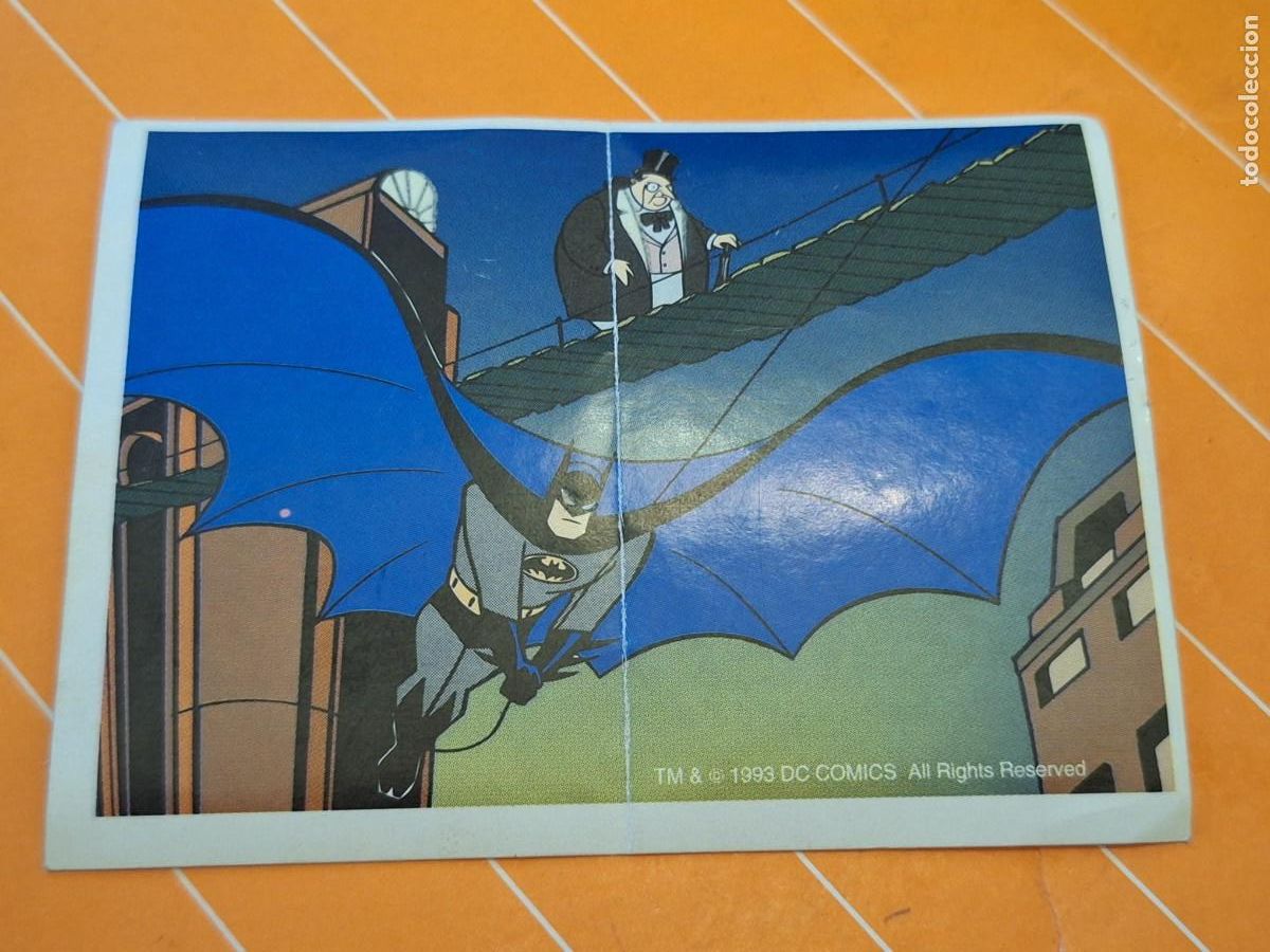 Collectable Antique Stickers: D PANRICO 1993 ADHESIVO LUMINISCENTE NUNCA PEGADO BATMAN N 24 DC COMICS ANIMATED SERIES ANIMACION