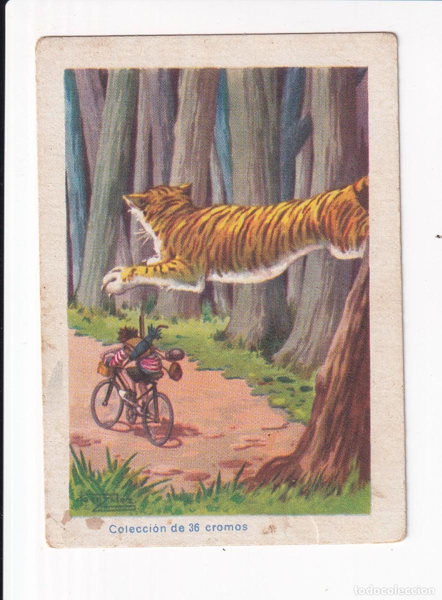 Coleccionismo cromos antiguos: LAS HAZANAS DE PEDALITO : NUMERO 14 .- CHOCOLATES AMATLLER