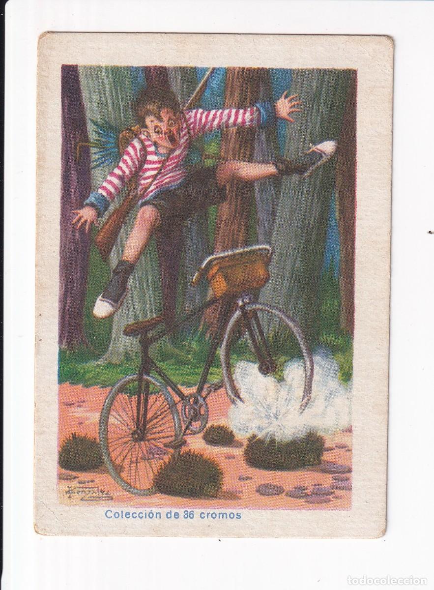 Coleccionismo cromos antiguos: LAS HAZANAS DE PEDALITO : NUMERO 15 .- CHOCOLATES AMATLLER