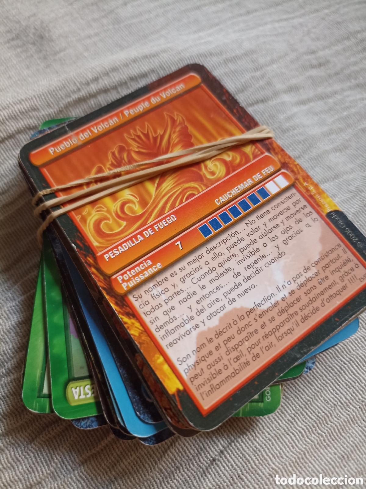 Coleccionismo cromos antiguos: Gormiti cartas lote 35 cartas