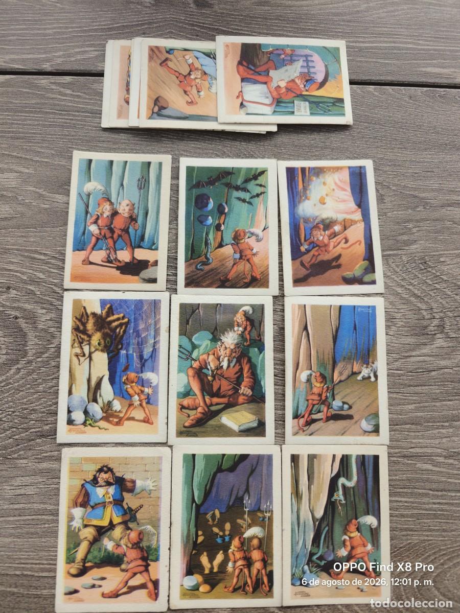 Coleccionismo cromos antiguos: CROMOS CHOCOLATES AMATLLER COLECCI&Oacute;N EL PELO DEL DIABLE 15 CROMOS
