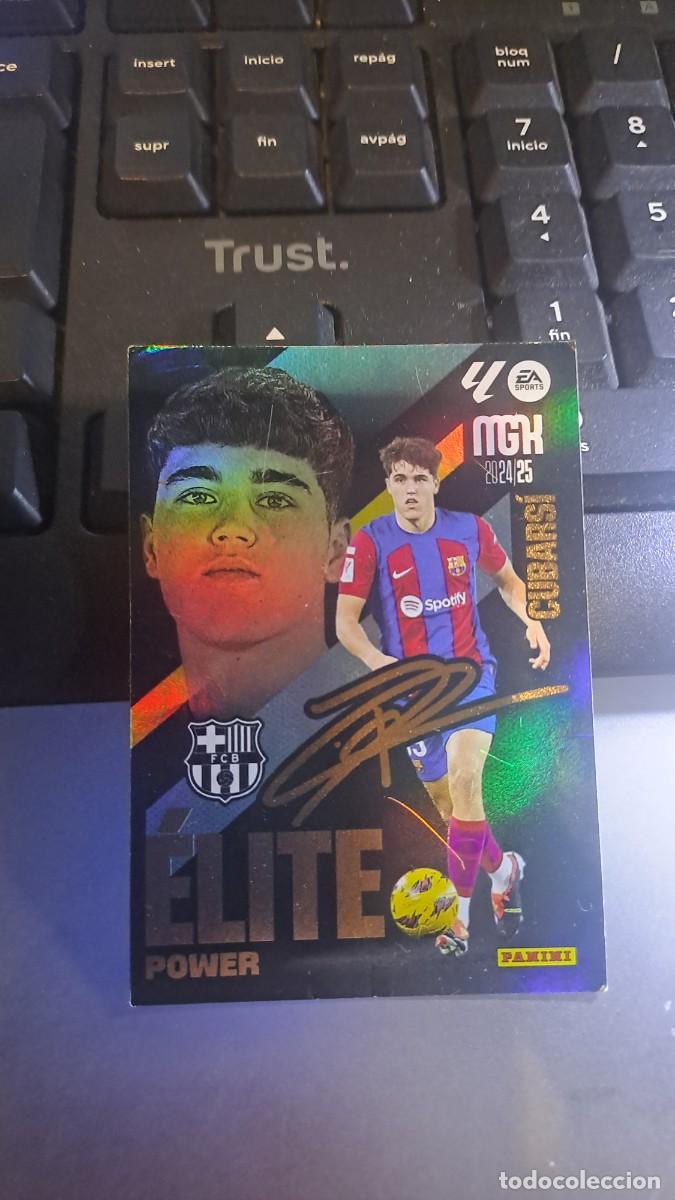 Coleccionismo cromos antiguos: MEGACRACKS CUBARSI P3 P 3 ELITE POWER FIRMADO BARCELONA CROMO LIGA 2024 2025 24 25 MGK PANINI
