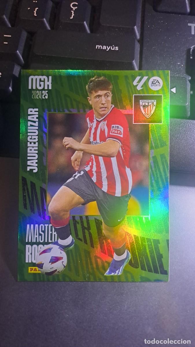Coleccionismo cromos antiguos: MEGACRACKS JAUREGUIZAR JAUREGIZAR 417 MASTER ROOKIE ATHLETIC CLUB BILBAO 2024 2025 24 25 MGK PANINI