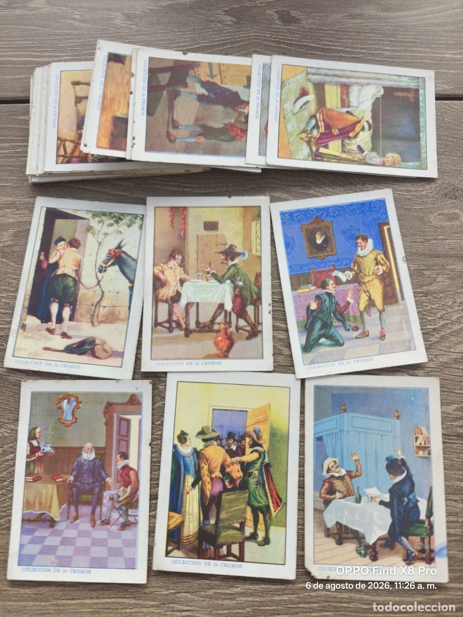 Coleccionismo cromos antiguos: CROMOS CHOCOLATES AMATLLER COLECCI&Oacute;N GIL SAN BLAS DE SANTILLANA 33 CROMOS