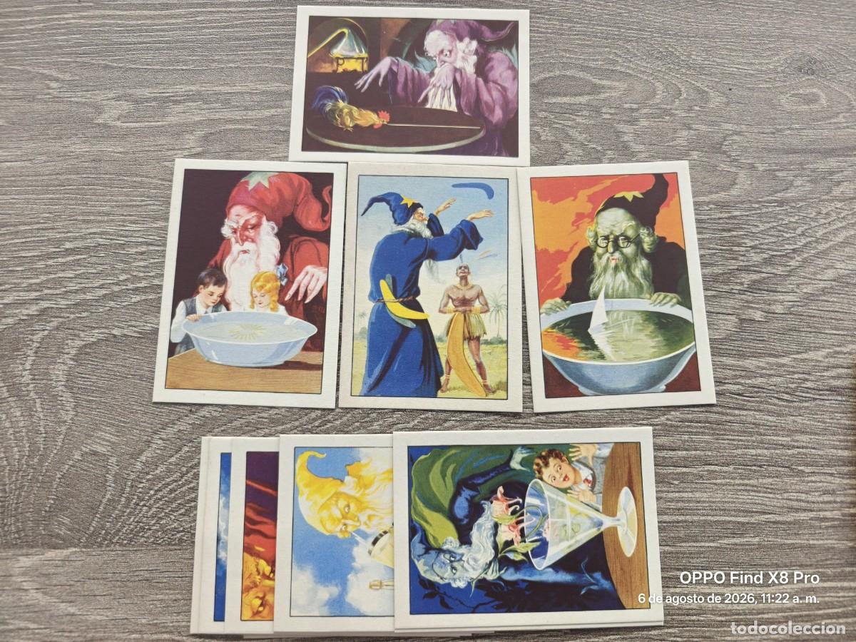 Coleccionismo cromos antiguos: CROMOS PUBLICIDAD CHOCOLATES AMATLLER COLECCI&Oacute;N MAGIA BLANCA 11 CROMOS