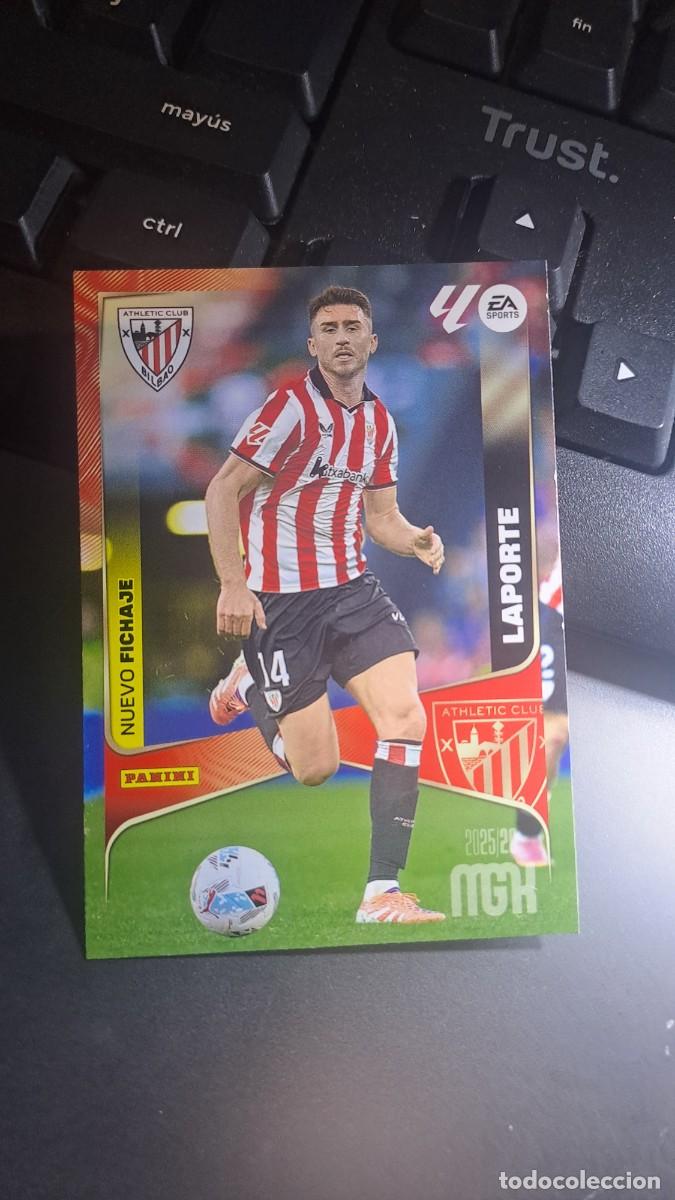 Coleccionismo cromos antiguos: MEGACRACKS LAPORTE 500 NUEVO FICHAJE 500 ATHLETIC CLUB BILBAO CROMO LIGA 2025 2026 25 26 MGK PANINI