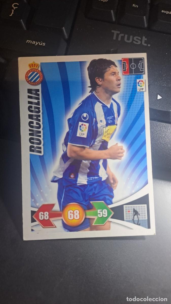 Coleccionismo cromos antiguos: ADRENALYN XL RONCAGLIA 95 ESPANYOL CROMO LIGA 2009 2010 09 10 PANINI