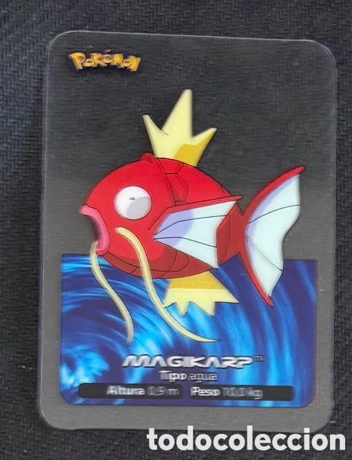 Coleccionismo cromos antiguos: MAGIKARP Carta Lamincards lamin card Pokemon